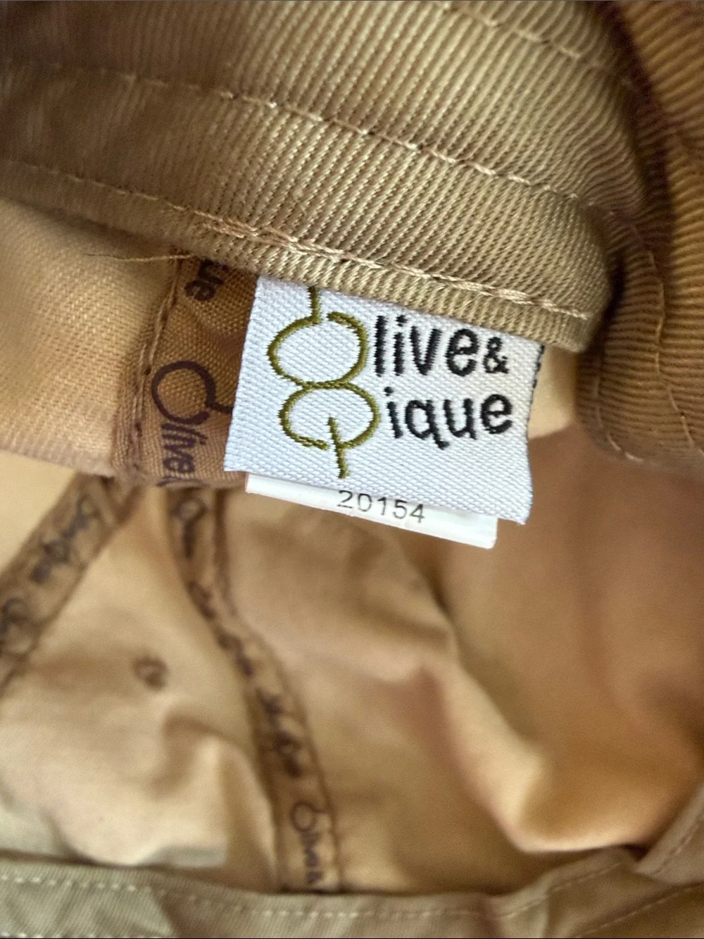 OLIVE & PIQUE Embellished Crystal Flower Baseball Cap - White